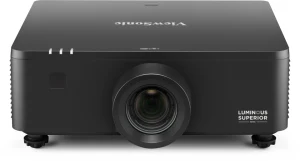 Máy chiếu ViewSonic LS950-4K Laser 4K UHD 7100 ANSI Lumens - mặt trước, ống kính zoom quang 1.6x, dòng Luminous Superior