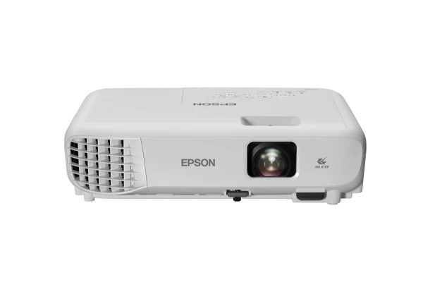 Máy chiếu cũ Epson EB-E01 XGA 3300 lumens 3LCD mặt trước chính hãng