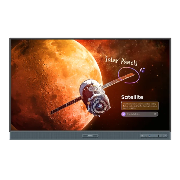 Màn hình tương tác BenQ Board Pro RP6505 65 inch 4K UHD Android 15 EDLA chính diện