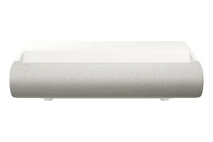 Máy chiếu Samsung The Premiere 9 LPU9D triple laser 4K chính hãng - mặt trước vỏ vải, hốc loa bắn trần