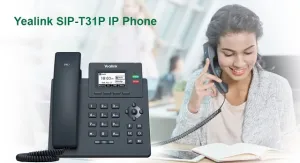 Điện thoại IP Yealink SIP-T31P - Điện thoại VoIP phổ thông, PoE