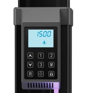 Chân tivi di động NB-T100 North Bayou bản 2025 nâng hạ điện - giá treo tivi 75-120 inch tải 136kg có đèn LED trụ