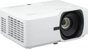 Máy chiếu laser ViewSonic LS740W góc nghiêng phải - khe tản nhiệt, thiết kế chiếu 360 độ