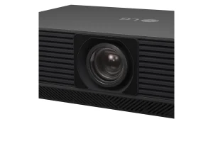 LG ProBeam BU70QGT mặt bên - kích thước 570x360x159 mm gọn gàng