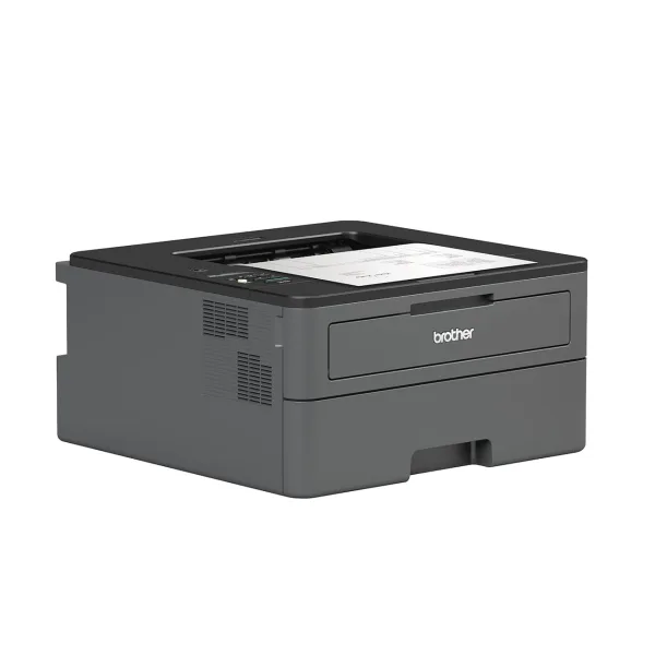 Brother HL-L2375DW mặt bên phải thiết kế tối giản