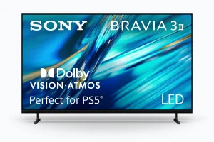 Tivi Sony 43 inch K-43XR30M2 BRAVIA 3 II 4K Google TV - thiết kế viền mỏng nhỏ gọn