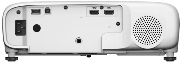 Bảng cổng kết nối Epson EB-FH54 với 2 HDMI USB-A USB-B Audio Out