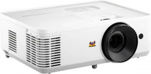 Máy chiếu ViewSonic PA700W góc nghiêng phải - thiết kế DLP bền bỉ cho văn phòng