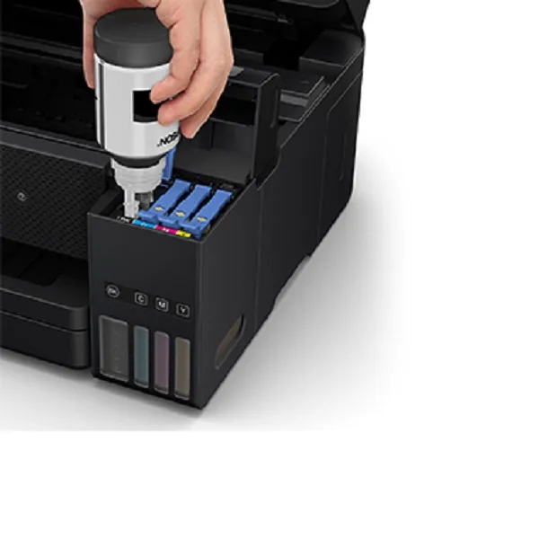 Epson L6290 góc nghiêng hiển thị bình mực EcoTank và khay ADF 30 tờ
