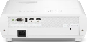 Mặt sau máy chiếu ViewSonic LX750-4K - cụm cổng HDMI eARC, USB, RS-232, nguồn AC