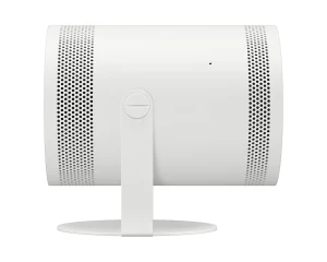 Máy chiếu Samsung The Freestyle 2nd Gen góc nghiêng - chân đế xoay linh hoạt, lưới loa 360 độ