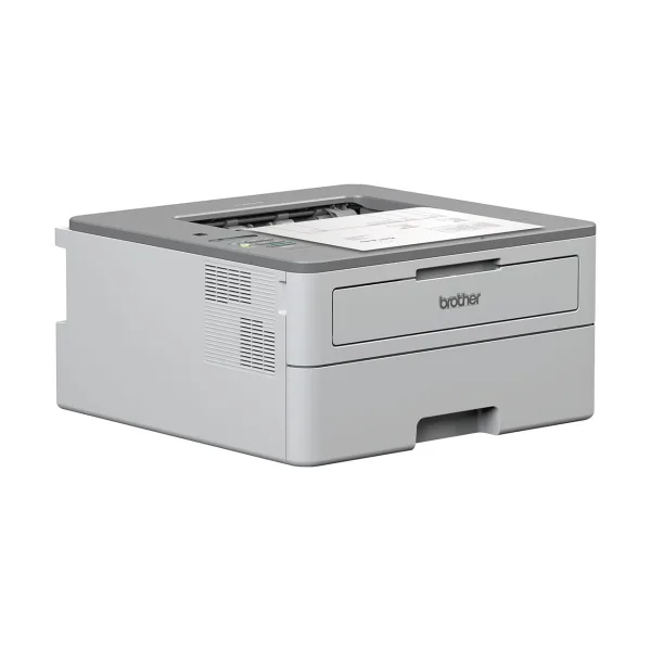 Brother HL-B2080DW mặt bên phải thiết kế tối giản