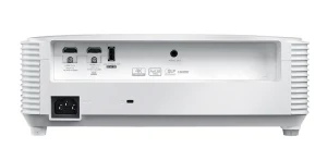 Optoma HD30HDR mặt trên - bảng điều khiển + ống kính zoom 1.1x