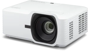 Máy chiếu ViewSonic LSD401HD góc nghiêng trái - thân máy laser trắng gọn cho phòng họp