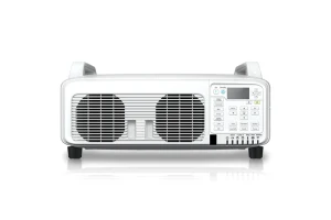 Mặt trước Epson EB-Z9870U - thiết kế 2 bóng đèn dual-lamp và bảng điều khiển