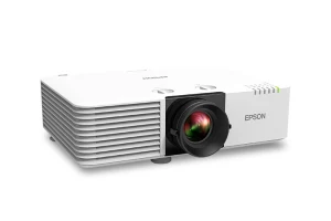 Máy chiếu laser Epson EB-L730U góc nghiêng phải - thân trắng dòng EB-L cho hội trường lớn