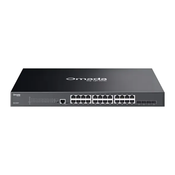 Switch TP-Link Omada SG3428MP 24 cổng Gigabit PoE+ 384W, 4 SFP