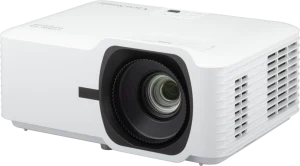 Máy chiếu ViewSonic LSD500HD góc nghiêng trái - thân trắng, nguồn sáng Laser thế hệ 3