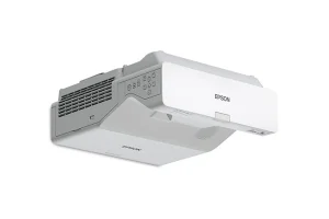Máy chiếu siêu gần Epson EB-770F góc phải - thiết kế trắng tinh tế