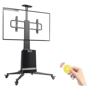 Chân tivi di động NB-TW85 North Bayou nâng hạ điện bằng remote - giá treo tivi 55-85 inch tải 68kg