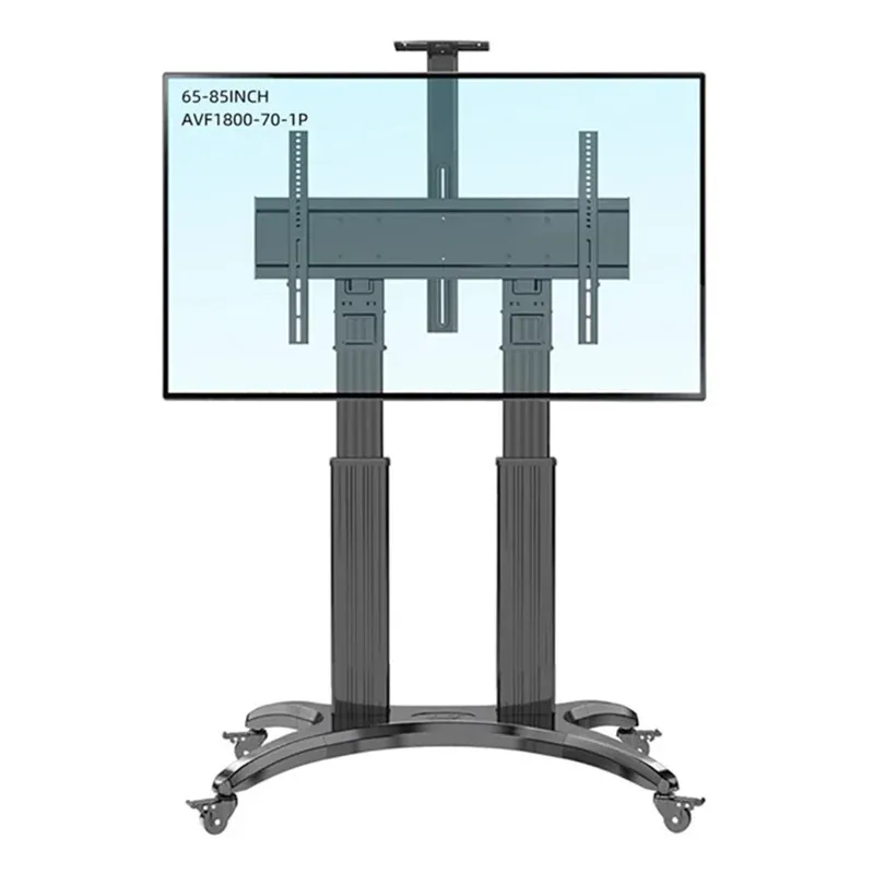 Chân tivi di động NB AVF1800-70-1P North Bayou khung hợp kim nhôm có bánh xe