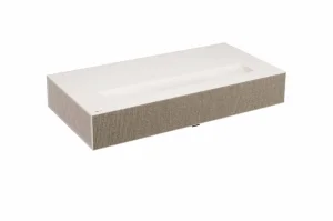 LG CineBeam HU915QE cận cảnh chất liệu vải Kvadrat Đan Mạch