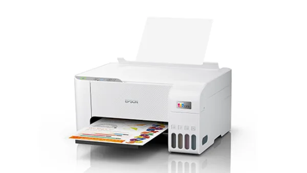 Epson EcoTank L3216 mở nắp scan A4 bình mực bên trong