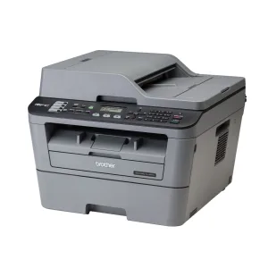 Brother MFC-L2701DW nhìn từ phía trái với cổng kết nối