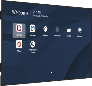Màn hình quảng cáo ViewSonic CDE9831-1C 98 inch 4K UHD - góc nghiêng phải