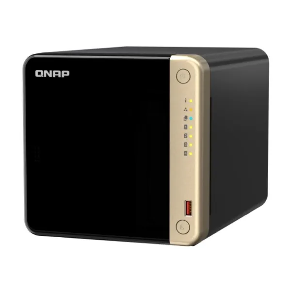 QNAP TS-464 - Thiết bị lưu trữ NAS 4 khay, 2.5GbE, M.2 NVMe