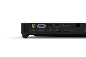 Máy chiếu cũ Epson EB-1780W mặt sau cổng kết nối HDMI VGA USB