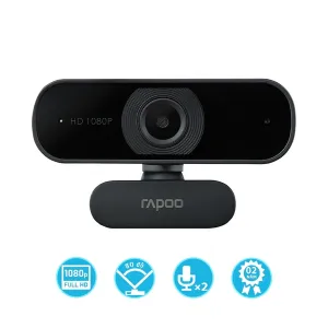 Webcam Rapoo C260 1080P FHD - Webcam học online, họp trực tuyến giá rẻ
