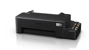 Máy in Epson EcoTank L121 nhìn từ trên cho thấy thiết kế nhỏ gọn