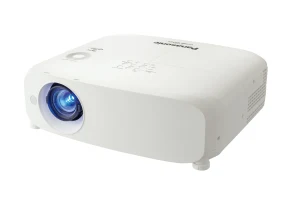 Máy chiếu cũ Panasonic PT-VZ580 góc nghiêng - 2 HDMI, đèn ET-LAV400