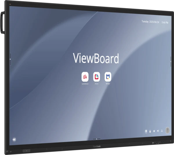ViewSonic ViewBoard IFP7563-1C góc phải - thiết kế bezel 3.8mm enterprise