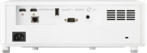 Mặt sau máy chiếu ViewSonic LS901-4K - cụm cổng RJ45 LAN, 2 HDMI và quản lý điều khiển từ xa