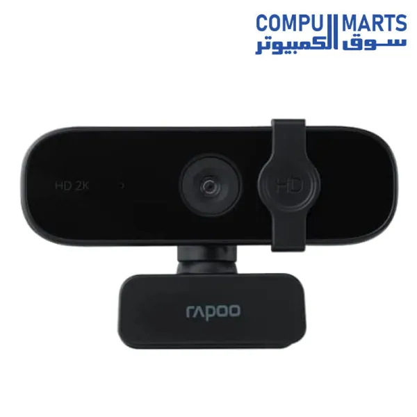 Webcam Rapoo C280 2K 1440P QHD - Webcam họp trực tuyến lấy nét tự động
