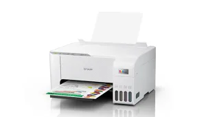 Epson L3256 mặt trên nắp scanner và bảng điều khiển