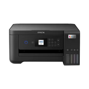 Epson L4260 góc nghiêng hiển thị bình mực EcoTank và nắp scanner