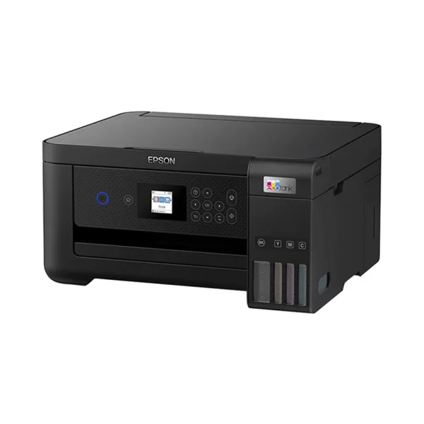 Epson L4260 mặt sau với cổng USB và khay in duplex tự động