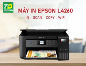 Máy in Epson L4260 Wi-Fi Duplex toàn cảnh in scan copy đa năng