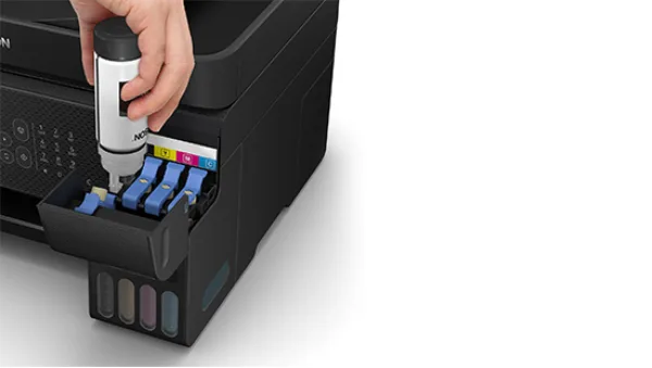 Epson L5290 góc nghiêng trái thiết kế nhỏ gọn có ADF