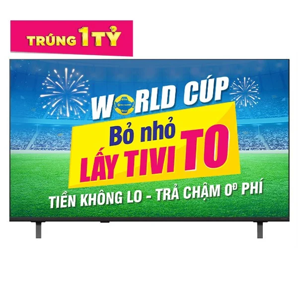 Smart Tivi QNED LG 43 inch 43QNED70BSA 4K - thiết kế Linear Flow viền mỏng, màu tinh khiết