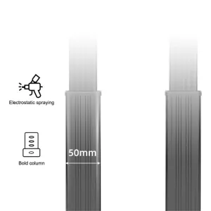 Chân tivi di động NB AVF1800-70-1P North Bayou - giá treo tivi có bánh xe 55-85 inch
