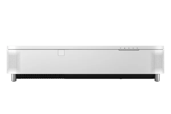 Máy chiếu Epson EB-810E góc nghiêng - khoang ống kính UST