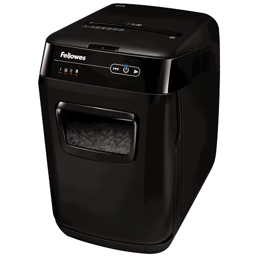 Máy Hủy Giấy Fellowes AutoMax 200C (Tự Động Nạp) chính hãng Mỹ - máy hủy giấy Fellowes bảo mật P-4