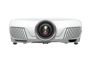 Máy chiếu phim Epson EH-TW8300 nhìn thẳng mặt trước - ống kính Made in Japan, motorized lens cao cấp