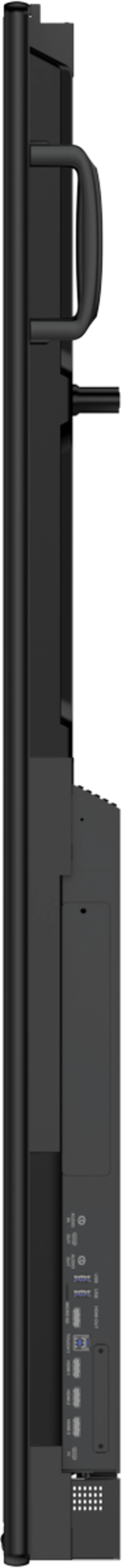 ViewSonic IFP8663-1C mặt bên trái - dày 79.5mm slim profile