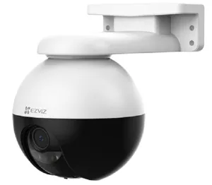 Camera Ezviz C8W Pro 2K - Camera WiFi ngoài trời quay quét (PTZ) màu ban đêm