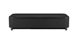 Máy chiếu Epson EH-LS800B nhìn thẳng mặt trước - thân hộp dài đặt sát tường thay TV cỡ lớn